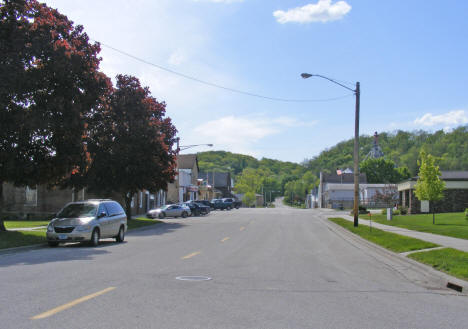 Street scene, Millville Minnesota, 2010