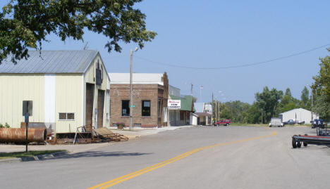 Street scene, Miltona Minnesota, 2008