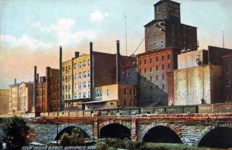 Minneapolis Milling District, 1909