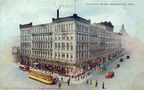 Syndicate Block, Minneapolis Minnesota, 1910's