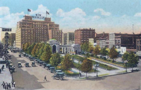 Gateway Park, Minneapolis Minnesota, 1918