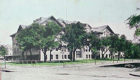 East High School, Central and University Avenue, Minneapolis Minnesota, 1908