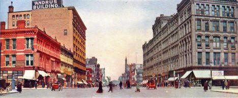 Sixth and Nicollet, Minneapolis Minnesota, 1904