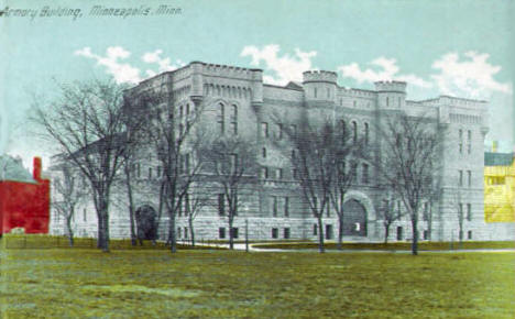 Armory Building, Minneapolis Minnesota, 1915