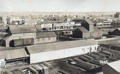 Street scene, Minneota Minnesota, 1910