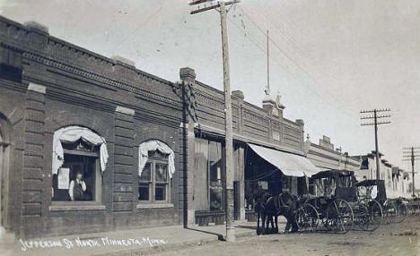 Jefferson Street North, Minneota Minnesota, 1911