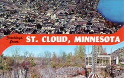 Greetings from St. Cloud Minnesota, 1950's