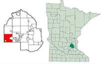 Location of Minnetrista Minnesota