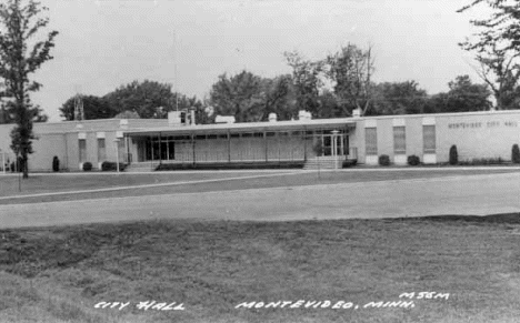 City Hall, Montevideo Minnesota, 1950's