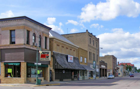 Street scene, Montgomery Minnesota, 2010