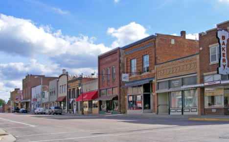 Street scene, Montgomery Minnesota, 2010