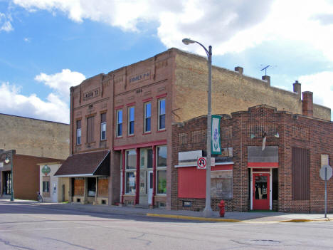 Street scene, Montgomery Minnesota, 2010