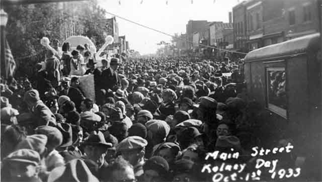 Main Street of Montgomery on Kolacky Day, 1933