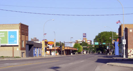 Street scene, Moorhead Minnesota, 2008