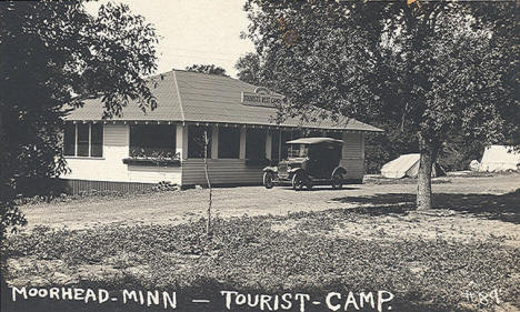 Tourist Camp, Moorhead Minnesota, 1920's