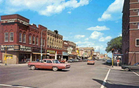 Center Avenue, Moorhead Minnesota, 1972