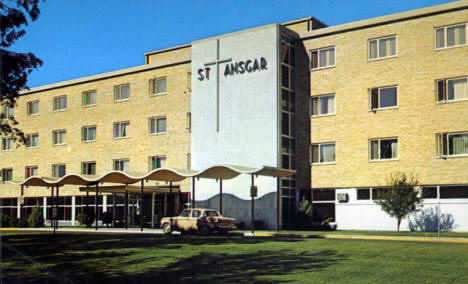St. Ansgar Hospital, Moorhead Minnesota, 1960's