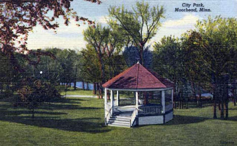 City Park, Moorhead Minnesota, 1950