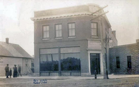 Rex Hotel, Moose Lake Minnesota, 1910's