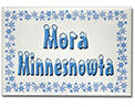 Mora Minnesnowta Rectangle Magnet