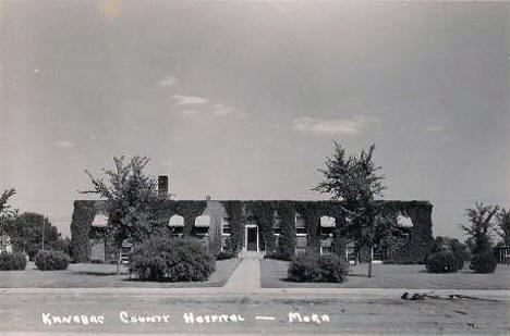 Kanabec County Hospital, Mora Minnesota, 1950's?