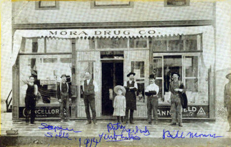 Mora Drug, Mora Minnesota, 1914