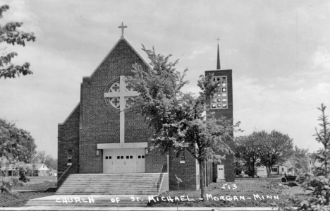 Church of St. Michael,  Morgan Minnesota, 1940's