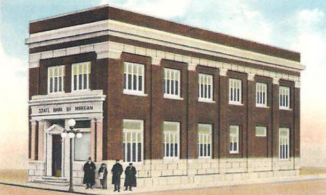 State Bank of Morgan, Morgan Minnesota, 1920's