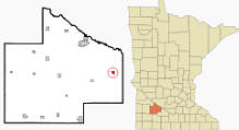 Location of Morgan Minnesota