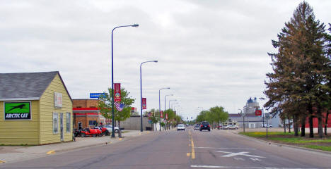 Street scene, Morris Minnesota, 2008