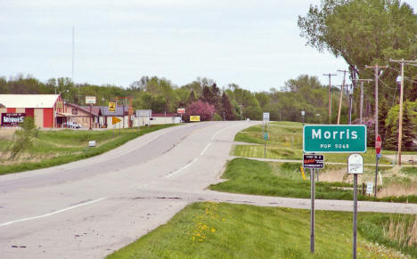 Entering Morris Minnesota, 2008