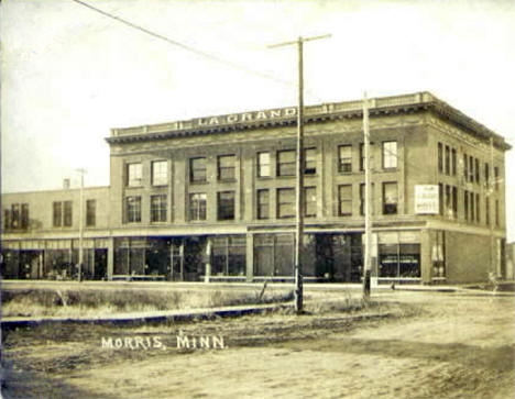 La Grand Hotel, Morris Minnesota, 1907