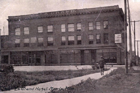 La Grand Hotel, Morris Minnesota, 1912