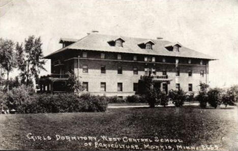 Girls Dormitory, West Central School of Agriculture, Morris Minnesota, 1940's?