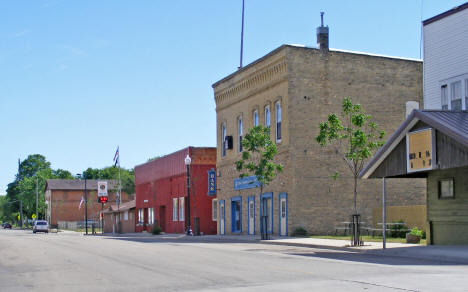 Street scene, Morristown Minnesota, 2010