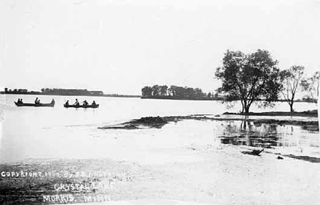 Crystal Lake, Morris Minnesota, 1909