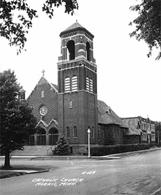 Catholic Church, Morris, 1950