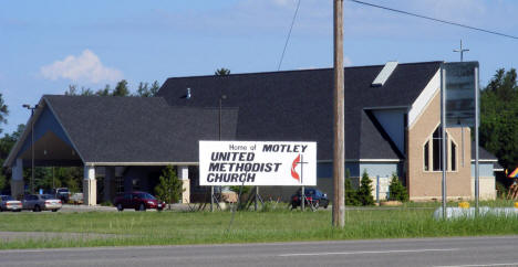 United Methodist Church, Motley Minnesota, 2007