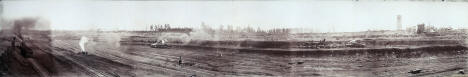 Panoramic photo of the Mountain Iron Mine, Mountain Iron Minnesota, 1902