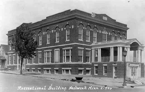 Recreational building, Nashwauk Minnesota, 1915