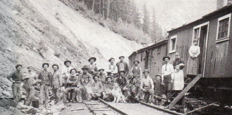 Early Hawkins Mining Camp, Nashwauk Minnesota