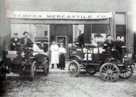 Sebeka Mercantile Company, Nashwauk Minnesota, 1912