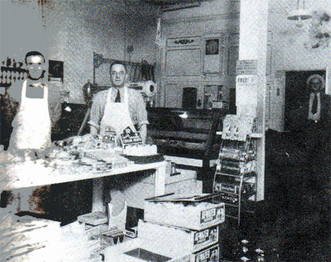 The Zauhar Grocery in Nashwauk Minnesota in the 1920's