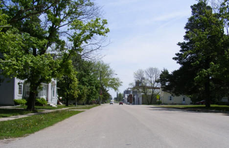 Street scene, Nerstrand Minnesota, 2010