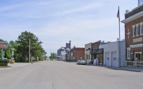 Street scene, Nerstrand Minnesota, 2010