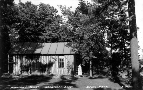 Nielson's Point on Mantrap Lake, Nevis Minnesota, 1930's