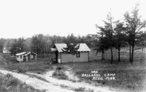 Ballards Camp, Nevis Minnesota, 1940's
