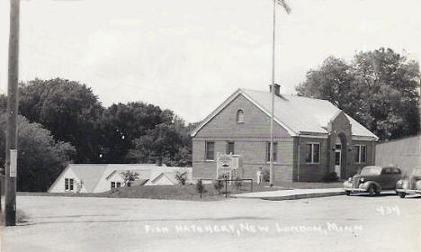 Fish Hatchery, New London Minnesota, 1940