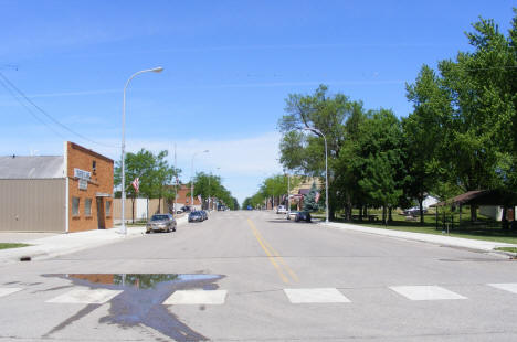 Street scene, New Richland Minnesota, 2010