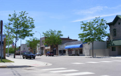 Street scene, New Richland Minnesota, 2010